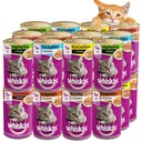 WHISKAS Dospelý set pre mačky MIX CHUŤ 24x400g