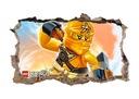 Nálepka na stenu plagátu LEGO NINJAGO! 3D XL!