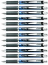 Pentel Energel BLN75 guľôčkové gélové pero čierne 0,5 x 12 ks