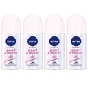 NIVEA Antiperspirant Pearl&Beauty 4*50ml