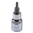 Zásuvka TORX TAMPER, veľkosť 1/2: T55H, dĺžka: 62 mm,