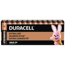 Duracell AAA LR3 alkalické batérie 24 ks. + Zajačik