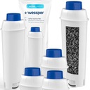 4x filter Wessper AquaLunga WES039 pre kávu DeLonghi DLS C002 SER 3017