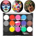 FARBY NA TVÁR PRE DETI FARBY MAKEUP PALETTE 15 FAREB