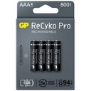 BLACK AAA R03 GP ReCyko PRO Ni-MH batérie