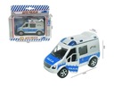 POLICAJNÉ AUTO POLICAJNÉ AUTO AUTO KOVOVÉ 11 CM S HLAS