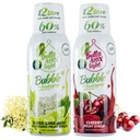 2x FruttaMax Limetkovo-Mätovo-Lilac Cherry Light Sirup