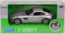 WELLY MODEL MERCEDES-AMG GT SILVER 1:34