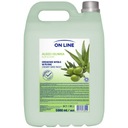 On Line Krémové tekuté mydlo Aloe & Olive 5L