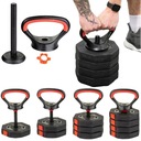 KOMPOZITNÁ Činka KETTLEBELL CROSSFIT FITNESS NA TRÉNING 10KG EB FIT