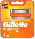 Náhradné čepele Gillette Fusion5 SKLAD 4 kusy