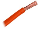 Lankový kábel jednožilový LGY 1x25 25mm2 25mm oranžový 1 meter 1m