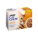 Cat Chow dospelé kura s cuketou 85g x 10