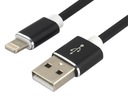Konektor USB kábel iPhone silikónový flexibilný 1m