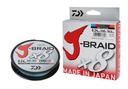 DAIWA J-BRAID MULTICOLOR BRIDGE 300m-0,42mm