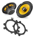 Reproduktory JL AUDIO C1-650X, koaxiálny systém, 165mm