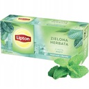 Lipton GREEN TEA Zelený čaj s nádychom mäty 25tb