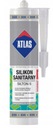 ATLAS SILIKON S Sanitárny silikón 035 Grey A 280