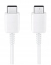 ORIGINÁLNY KÁBEL SAMSUNG 2x USB-C ULTRA RÝCHLE NABÍJANIE UNIVERZÁLNY BIELY