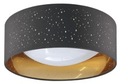 Stropné svietidlo LED 18W Starry Sky Black-Gold Polux