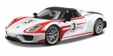 BBURAGO MODEL PORSCHE 918 WEISSACH 1:24