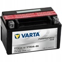 VARTA AGM MOTOCYKLOVÁ BATÉRIA YTX7A-BS YTX7A-4 12V 6Ah 105A 2024