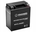 Moretti MTX7L-BS/YTX7L-BS gél na motocykel AGM 12V 6AH 105A