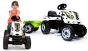 SMOBY TRAKTOR NA PEDÁLOCH Príves KRÓWKA Farmer XL