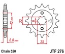 JT PREDNÉ OZNAČENIE 276 15 HONDA CB 400N '81-83