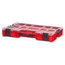 Organizér s odnímateľnými vedierkami Qbrick System PRO ORGANIZER 200 RED Ultra