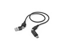 Typ-C-Micro USB kábel HAMA 1,5 m Čierny