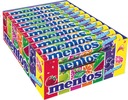 Mentos Rainbow ovocné cukríky, dražé, žuvacie kvapky 37,5g 40 kusov