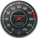 Mercedes-Benz-Tachometer Retro nástenné hodiny