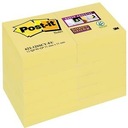 Post-it Super Sticky Notes 47,6 x 47,6 mm (622-12SSCY-EU) žlté (12 x 90)