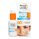 Garnier Ambre Solaire Invisible Super UV Ochranné sérum na tvár SPF50 30ml