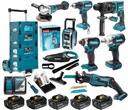 Mega Set Makita Brushless + MAKPAC VOZÍK