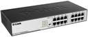 Switch 16-portový D-Link DGS-1016D GIGABIT RACK 19