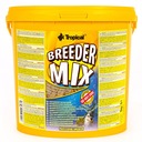 Viaczložkové vločkové krmivo pre okrasné ryby Breeder MIX 5L