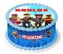 veľká súprava tort ROBLOX WATER + 2 OBVODY