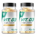 TREC VITAMIN D3 + K2 120 kapsúl MK-7 2000IU MCT OIL