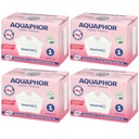 4 x AQUAPHOR B25 MAXFOR Mg filtračná vložka na vodu 4 ks.