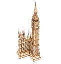 Drevené 3D puzzle BIG BEN, skladací model, 220 dielikov