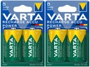 4 x VARTA R20 D HR20 BATÉRIE 3000mAh BATÉRIE