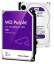 Pevný disk WD Purple 2TB 2000 Gb pre nepretržitú prevádzku pre CCTV