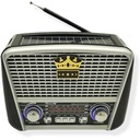 FM SOLÁRNE KUCHYŇSKÉ rádio Prenosné USB BLUETOOTH