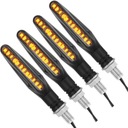 4x SMEROVKY LED BLIKÁRKY SLIM QUAD