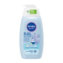 NIVEA BABY 2v1 gél na umývanie tela a vlasov s pumpičkou 500 ml