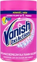 Vanish Oxi Action Pink odstraňovač škvŕn 625g