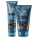 Sada na holenie AVON Care Man 2v1 s uhlím