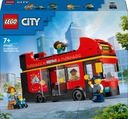 Červený dvojposchodový autobus LEGO City (60407)